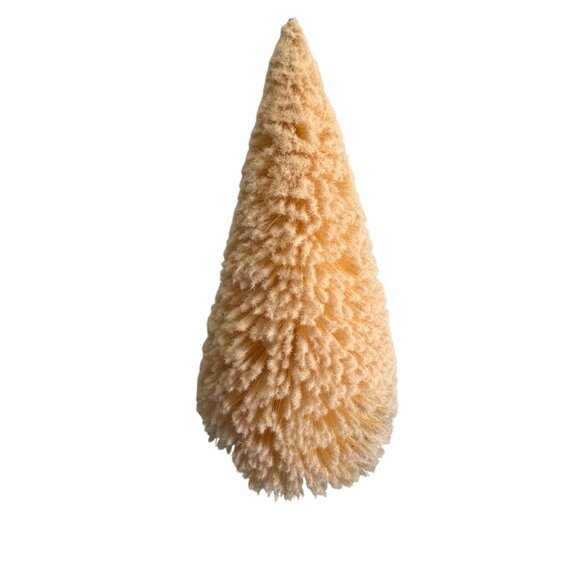 Bethany Lowe Bottle Brush Trees 12" & 9.5" Set Folk Art Christmas - Picture 6 of 7